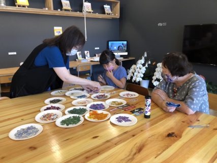 押し花きょうしつ 2021.3.12