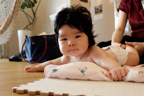 〈レポート〉ベビーマッサージきょうしつ  2020.08.03