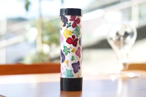 押し花で万華鏡きょうしつ 2022.08.20